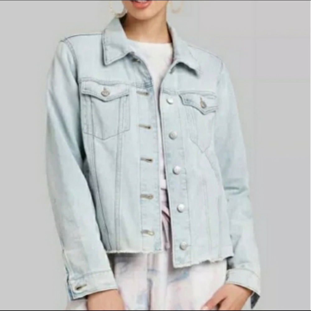 NWT wild fable Jean jacket - Picture 3 of 8